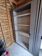 Gratis archiefkast met roldeuren - ophalen in Heerenveen, Ophalen, Gebruikt, 100 tot 150 cm, Meerdere deuren