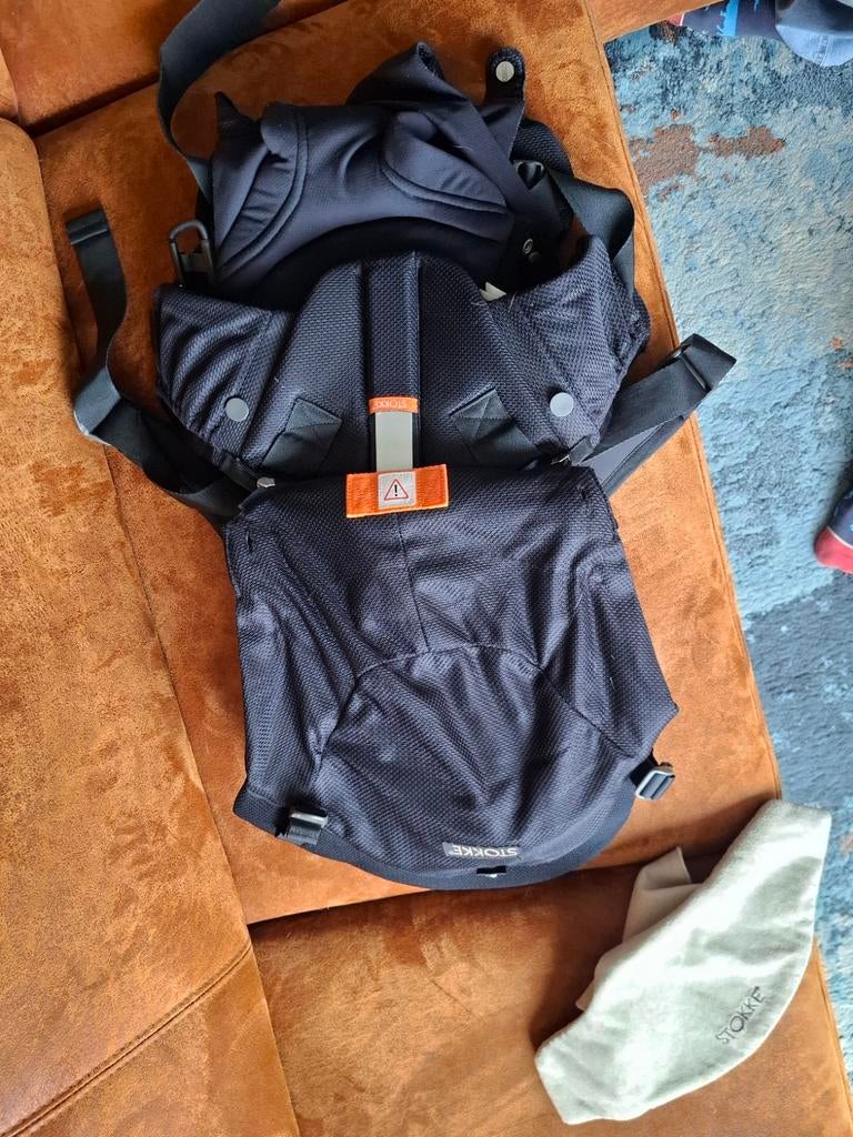 Stokke baby draagzak-buik en rug, Kinderen en Baby's, Babydragers en Draagdoeken, Zo goed als nieuw, Draagzak, Buik of Rug, Overige merken
