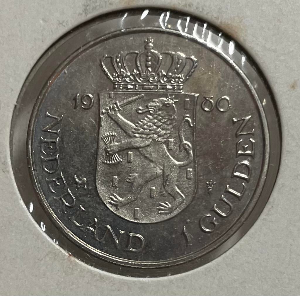 1 gulden Nederland 1980, Postzegels en Munten, Ophalen of Verzenden, Koningin Juliana, 1 gulden
