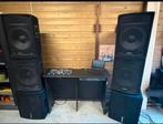 Geluidsinstallatie met DJ-set en speakers, Muziek en Instrumenten, Ophalen, Zo goed als nieuw, Dj-set, Overige merken
