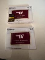 Sony MiniDV Digital HD Video Cassettes (2 stuks), Ophalen of Verzenden, Overige soorten, (Video)band