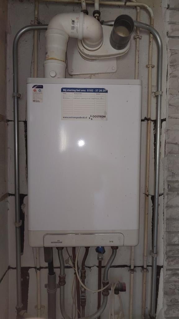 Intergas Kombi ketel HRE 28/24 A - Condenserende CV-ketel, Gebruikt, Hoog rendement (Hr), Cv-ketel of Combi-ketel, Minder dan 60 cm