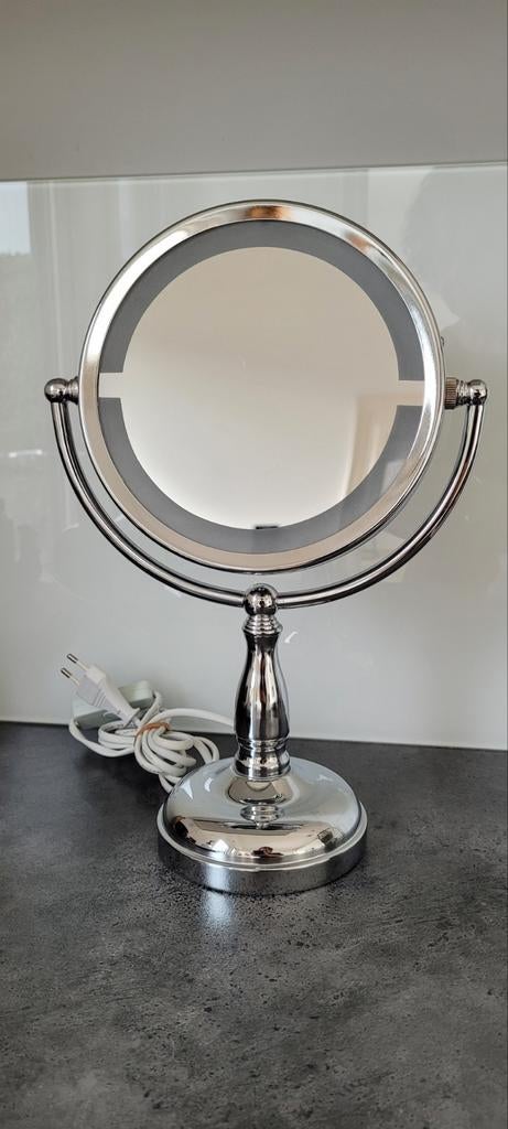 Belezza make-up spiegel met LED verlichting, Ophalen of Verzenden, Gehele gezicht