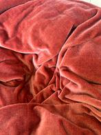 Rode velours gordijnen (dikke stof, maakt kamer donker), 200 cm of meer, Ophalen of Verzenden, Zo goed als nieuw, 200 cm of meer