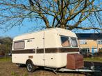 BIOD Vintage Caravan - 1982, kenteken, Polyester, voortent, Tot en met 2, Particulier, Schokbreker, Omvormbare zithoek