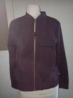 Mi piace travel bomberjack Burgundy Dark blue circle print M, Kleding | Dames, Maat 38/40 (M), Nieuw, Ophalen of Verzenden, Mi piace