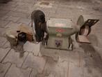 VSF slijpsteen 230 of 380Volt met polijstborstel, Ophalen, Gebruikt, Minder dan 700 watt, Werkbankslijpmachine