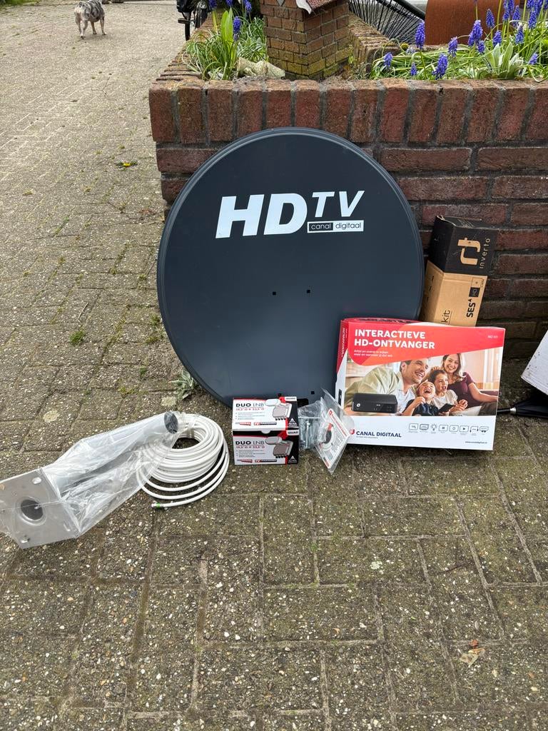 HDTV Canal Digitaal schotelantenne en ontvanger, Ophalen of Verzenden, Gebruikt, (Schotel)antenne, Overige merken