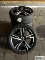 Volvo XC40 (niet BEV) – 5 Double Spoke Matt Black Diamond Cu, Gebruikt, -, -, Banden en Velgen