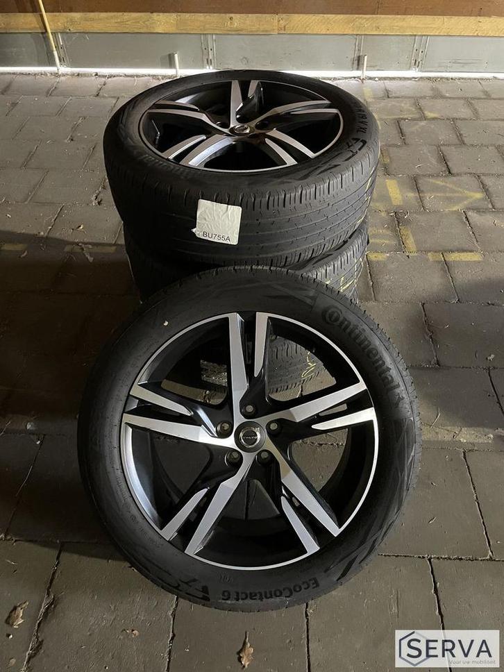 Volvo XC40 (niet BEV) – 5 Double Spoke Matt Black Diamond Cu, Auto-onderdelen, Banden en Velgen, Banden en Velgen, Zomerbanden