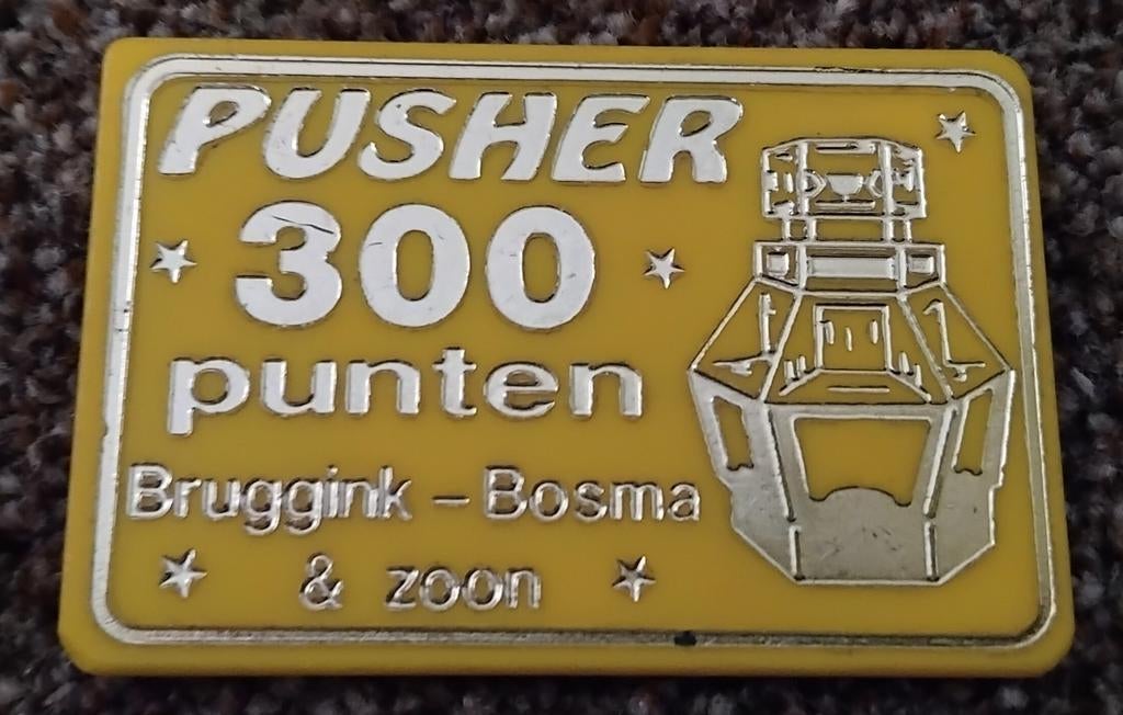 Coin Pusher 300 Punten Munt Bruggink-Bosma & Zoon, Ophalen of Verzenden, Zo goed als nieuw