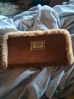 UGG Australia portemonnee / clutch met schapenvacht – suède, Ophalen of Verzenden, Nieuw, Bruin, Dame
