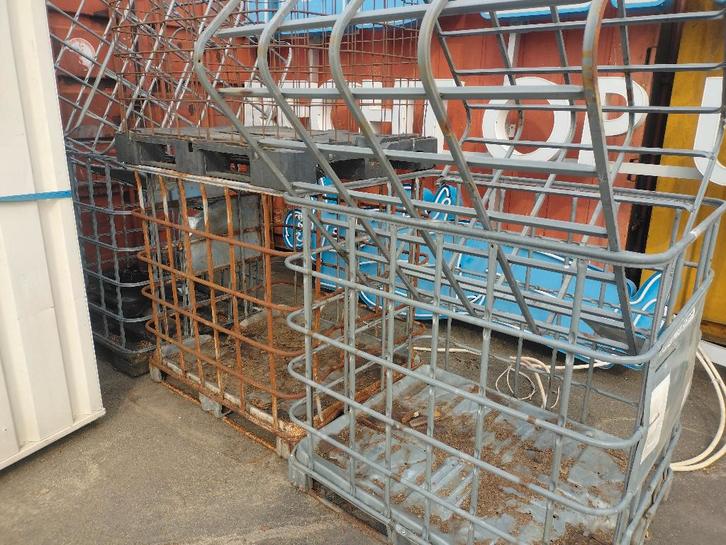 IBC kratten - 4 stuks, Doe-het-zelf en Verbouw, Kratten en Dozen, Gebruikt, Krat, 100 cm of meer, 50 cm of meer, 60 cm of meer