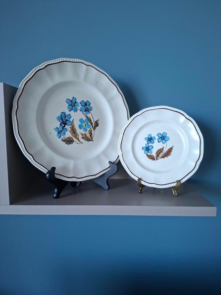 Vintage Kensington Staffordshire Ironstone Gebaksborden, Ophalen of Verzenden