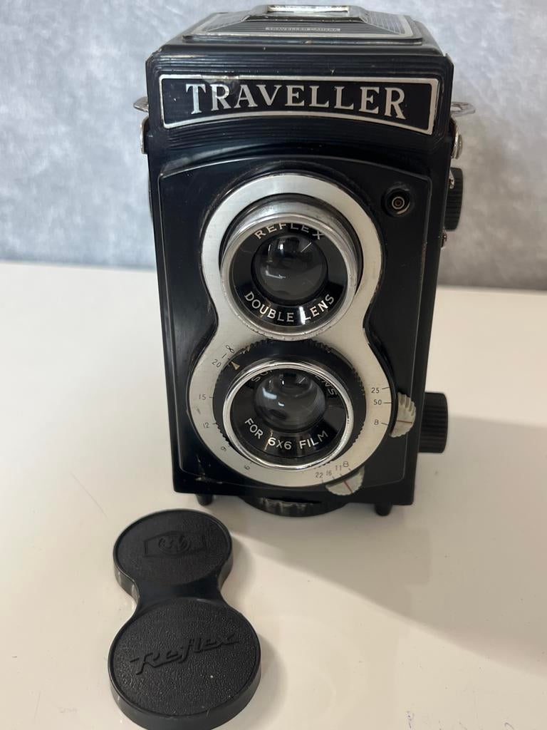 Traveller Reflex Double Lens camera, Ophalen of Verzenden, Gebruikt, Spiegelreflex, Overige Merken