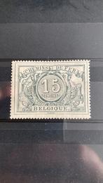 België spoorweg 8 met plakker/1307, Ophalen of Verzenden