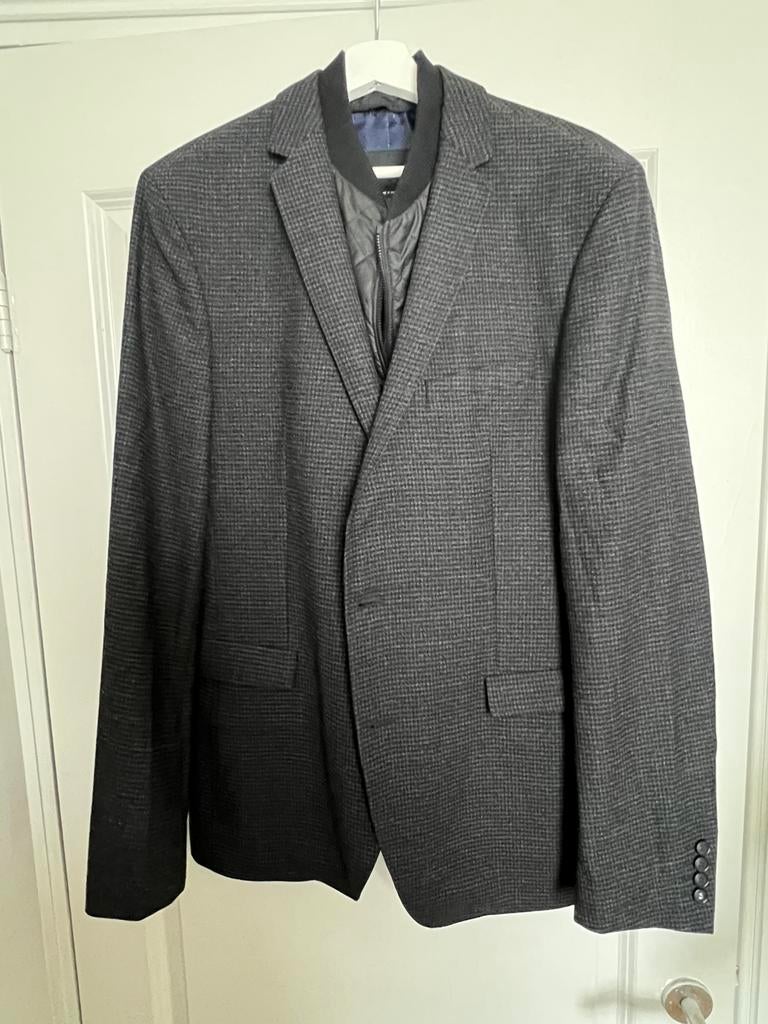 Strellson colbert grijs maat 102 – perfecte staat, Ophalen of Verzenden, Zo goed als nieuw, Maat 52/54 (L), Grijs