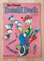 Donald Duck nr 45, 1962. Cover door Carl Barks, Gelezen, Eén stripboek, Ophalen of Verzenden, Diverse tekenaars en schrijvers