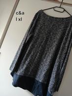 C&A Trui met lange mouwen, maat XL, Kleding | Dames, Tops, Maat 46/48 (XL) of groter, Ophalen of Verzenden, Lange mouw, Grijs