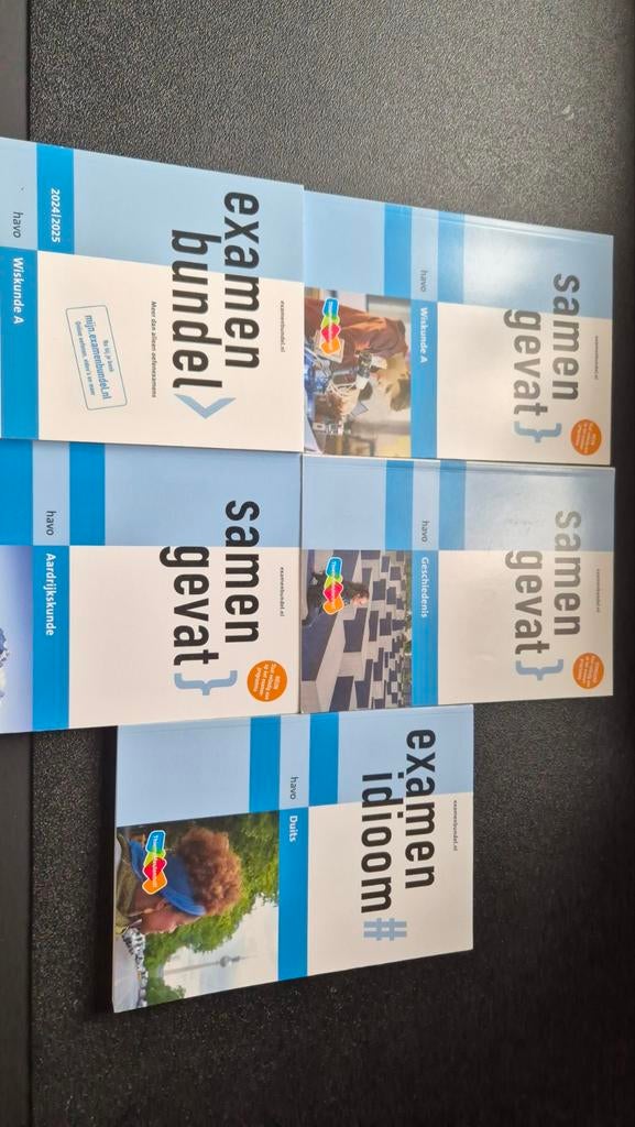 HAVO Examenbundel en Samengevat boeken, Ophalen of Verzenden, Beta, Nieuw, Overige niveaus