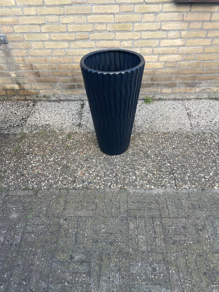 Plastic bloem pot, 25 tot 40 cm, Kunststof, Rond, Nieuw