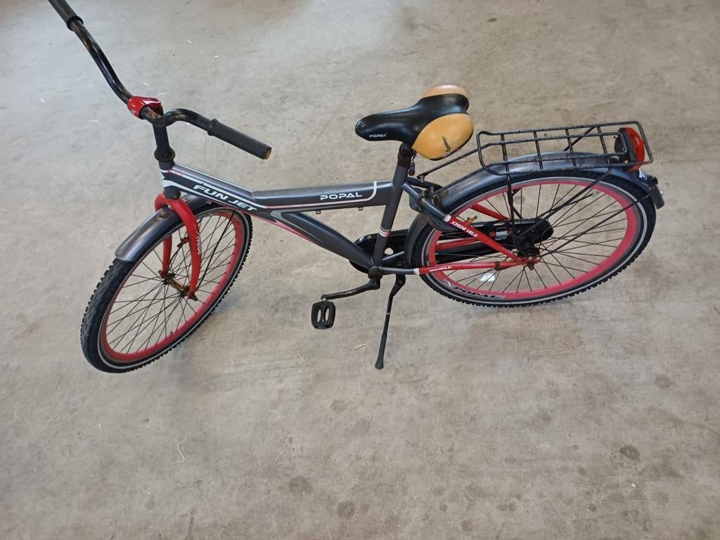 Prima fietsje met terugtraprem, Fietsen en Brommers, Ophalen, Gebruikt, Staal