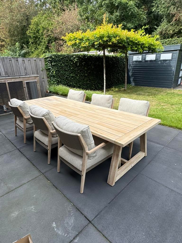 Julia low Dining 4 seasons outdoor 4SO Tuinset Eetset, Ophalen of Verzenden, Nieuw