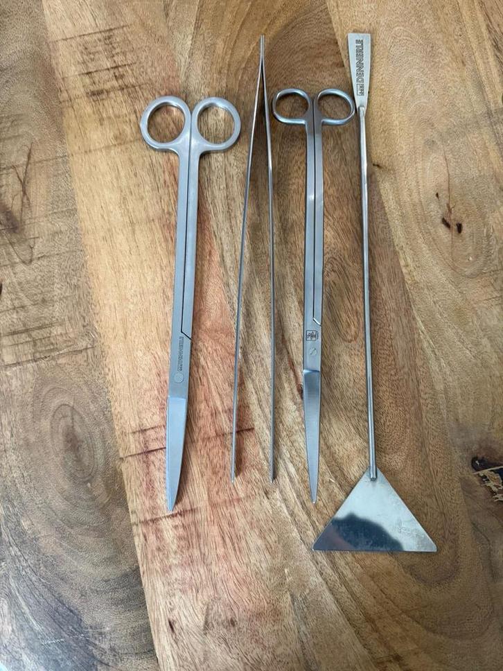 Dennerle Nano aquascapingset, Dieren en Toebehoren, Vissen | Aquaria en Toebehoren, Zo goed als nieuw, Overige typen, Ophalen of Verzenden