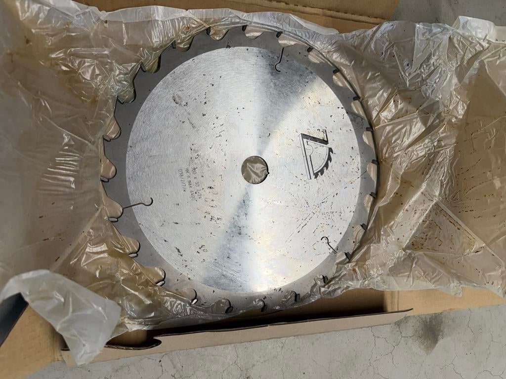 HM Zaagblad 300mm 24 tanden asgat 30mm, Ophalen of Verzenden, Nieuw
