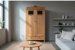 antieke kast Art Deco kledingkast, Ophalen, Glas, Gebruikt, 100 tot 150 cm