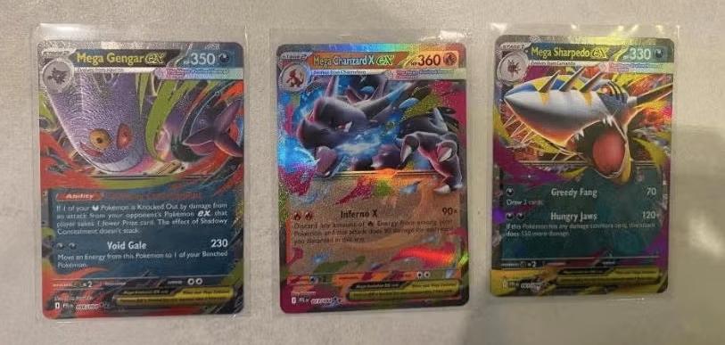 Phantasmal Flames Set: Mega Charizard X EX, Gengar, Sharpedo, Ophalen of Verzenden, Zo goed als nieuw