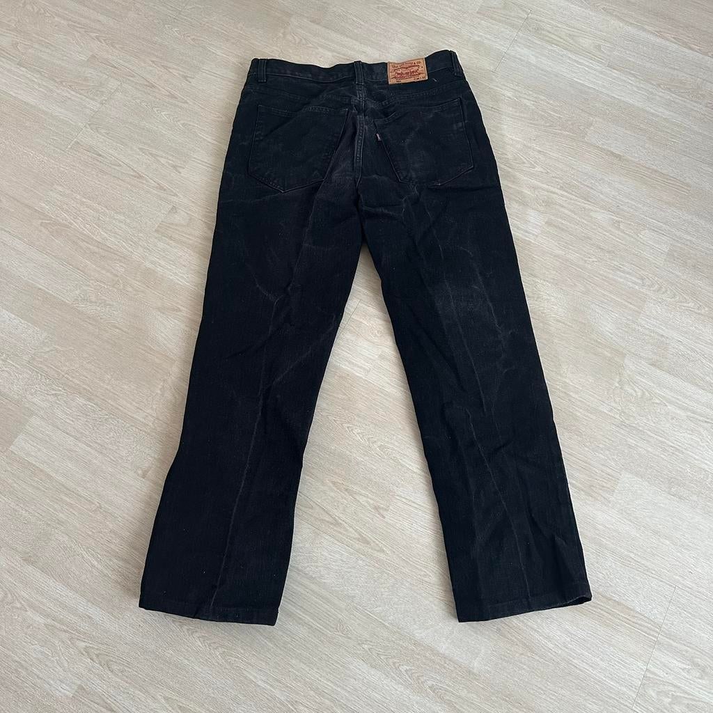 Levis Jeans 501. Zwart. Maat 34w 32l, Kleding | Dames, Ophalen of Verzenden, Gedragen, Zwart, W27 (confectie 34) of kleiner