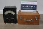 Vintage Avo meter met houten opbergkistje, Ophalen of Verzenden