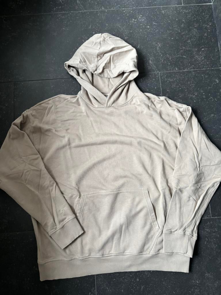 Beige Gymshark hoody, maat XL, Kleding | Heren, Beige, Maat 56/58 (XL), Ophalen of Verzenden, Zo goed als nieuw