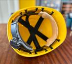 Gele bouwhelm - Veiligheidshelm, Doe-het-zelf en Verbouw, Veiligheidshelmen, Ophalen of Verzenden, Gebruikt