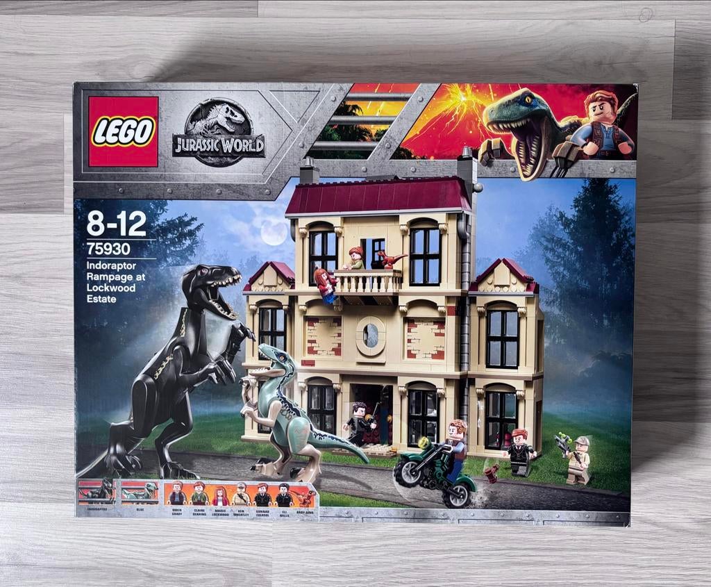 Lego Jurassic World Indoraptor Rampage 75930, Ophalen of Verzenden, Zo goed als nieuw, Complete set, Lego