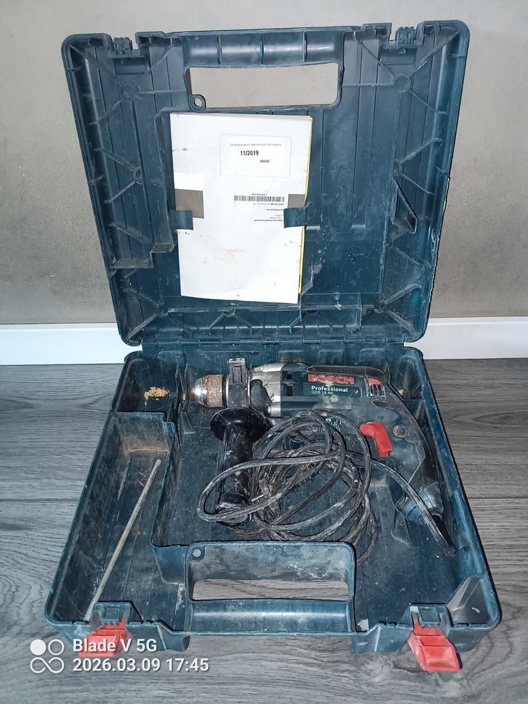 Bosch GSR 16RE klopboormachine, Ophalen of Verzenden, Boormachine