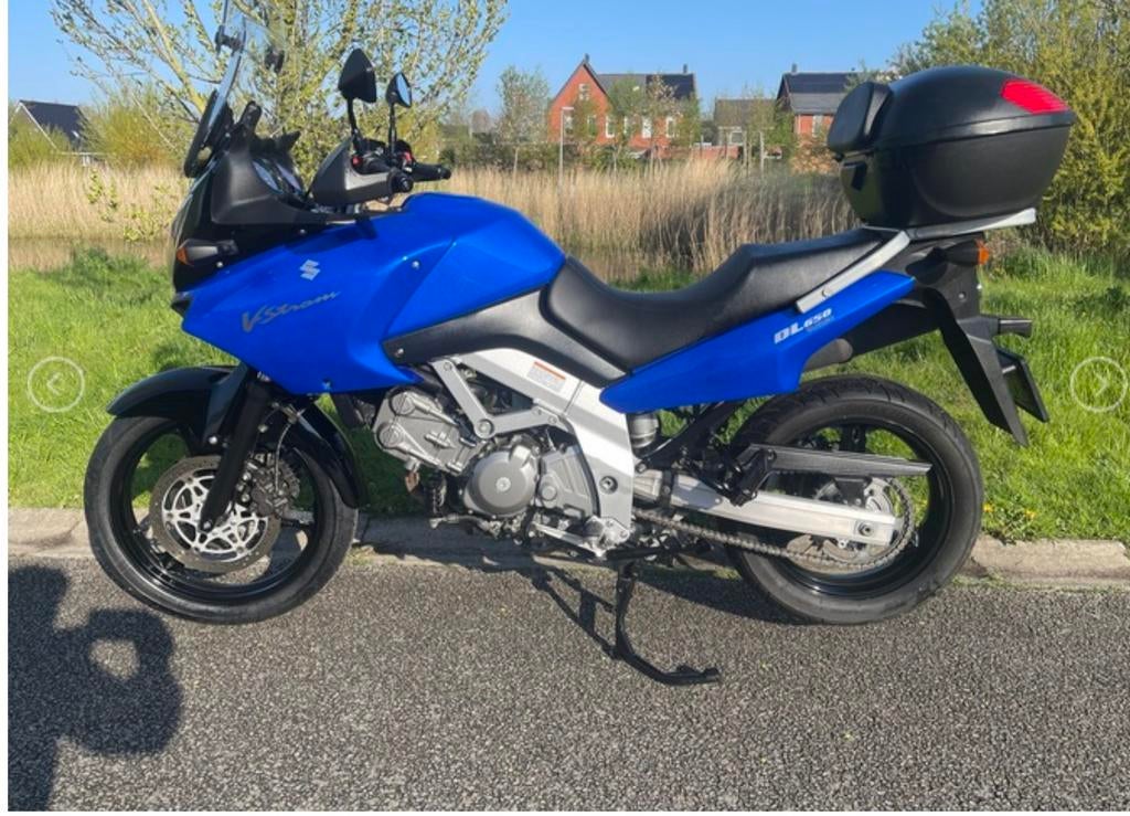 Suzuki Vstrom DL 650 blauw, Motoren, 2 cilinders, Motorrijbewijs A, Gebruikt, Particulier
