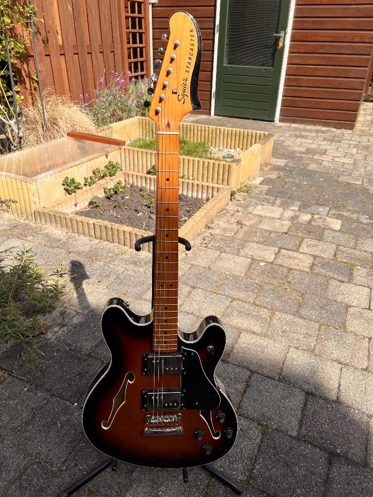 Fender Squier Classic Vibe Starcaster MN 3-SB, Ophalen, Gebruikt, Solid body, Fender