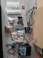 Complete Tattoo Set: Machines, Voeding, Naalden & Inkt, Ophalen of Verzenden, Gebruikt