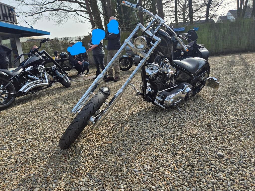 Walz Hardcore Chopper - RDW goedgekeurd, 1969 km, Motoren, 2 cilinders, Sportuitlaat, 1340 cc, Particulier