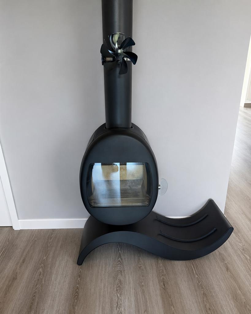 Scan 66 Houthaard - Design van Scan Andersen, Ophalen of Verzenden, Zo goed als nieuw, Hangende haard, Houthaard