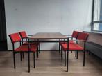 Vintage Pastoe Japanse serie eetkamer TU30 tafel stoelen, Ophalen, Mid century modern dutch design japans, Gebruikt, .