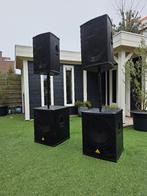 PA set - 15 inch tops + 18 inch subs, Ophalen, Gebruikt, 1000 watt of meer, P.A.