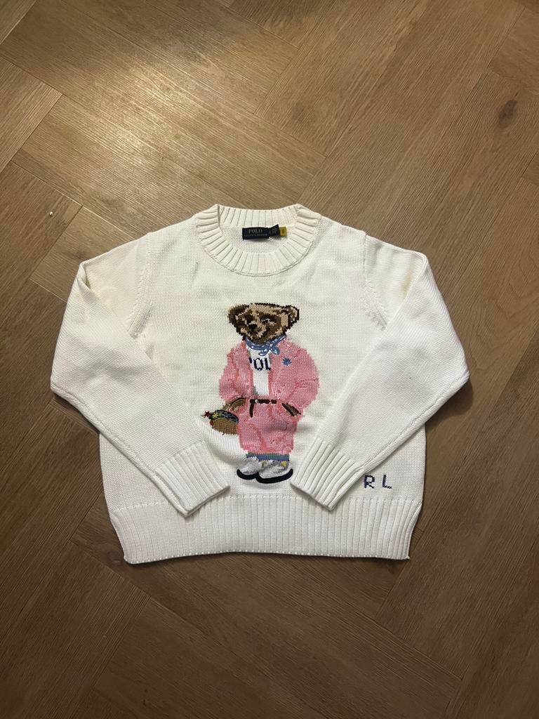 Polo Ralph Lauren Polo Bear trui – maat S, Ophalen of Verzenden, Nieuw, Maat 46 (S) of kleiner, Wit