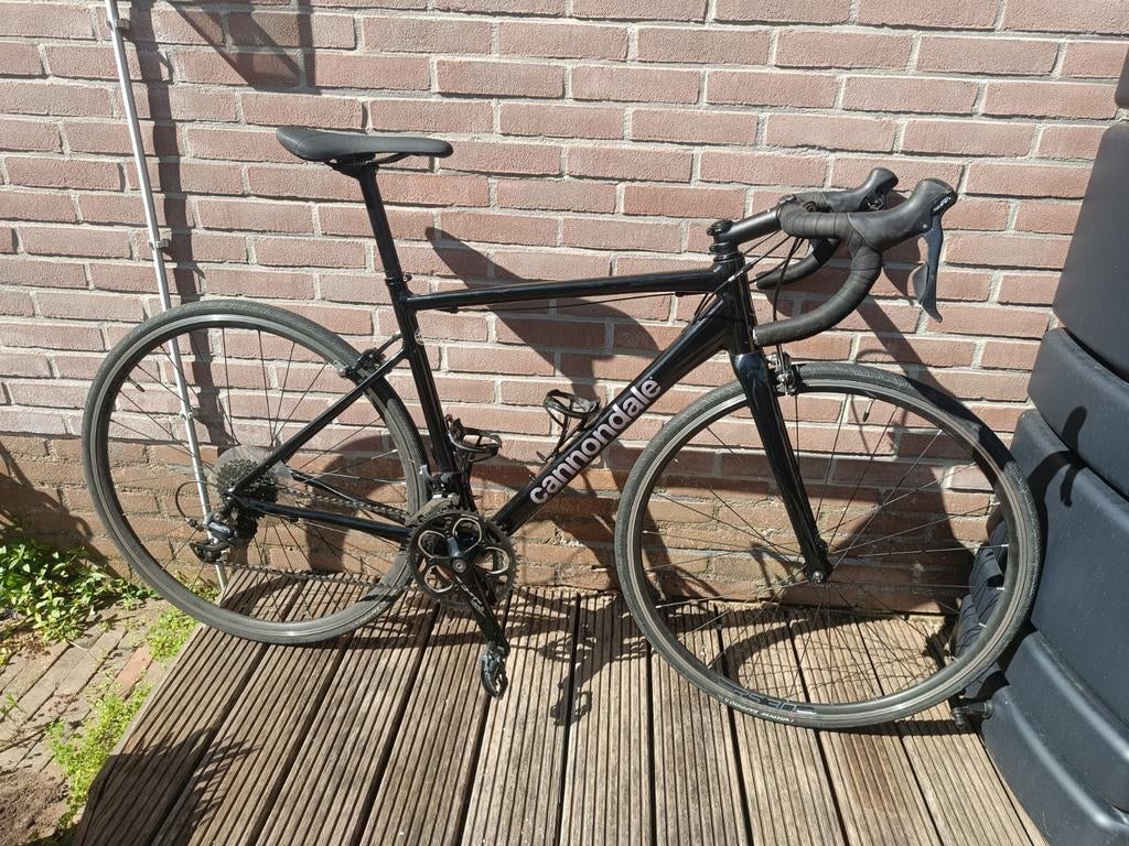 Cannondale optimo caad racefiets, zwart, Shimano Sora, Ophalen of Verzenden, Gebruikt