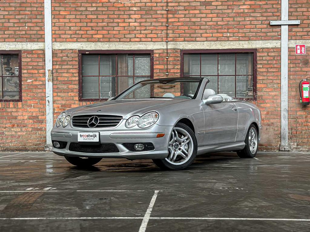 Mercedes-Benz CLK 55 AMG V8 2004 -Youngtimer-, Auto's, Mercedes-Benz, Automaat, Gebruikt, Cabriolet, Bedrijf