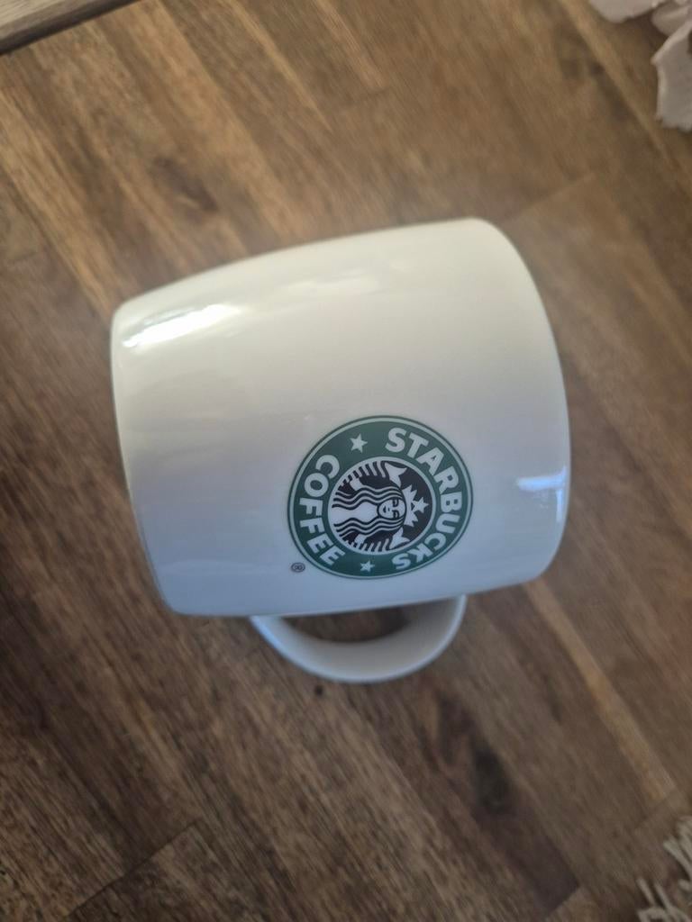 Starbucks Mok - Witte Koffiemok 355ml, Ophalen of Verzenden