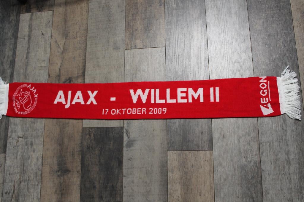 Ajax Willem 2 sjaal, -, -, Ophalen of Verzenden, Zo goed als nieuw
