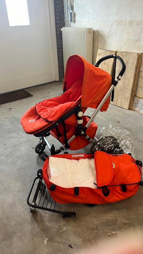 Mooie oranje komplete kinderwagen, Ophalen of Verzenden, Zo goed als nieuw, Overige merken